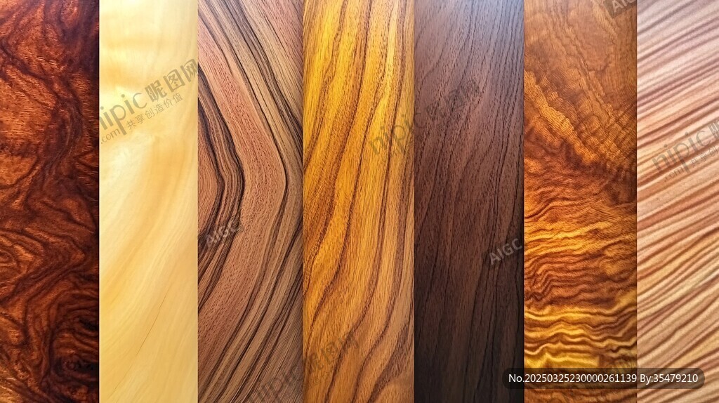 多样木纹展示
