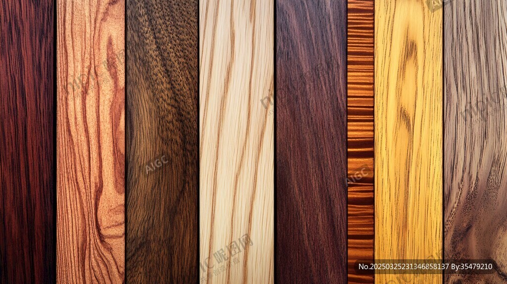 多样木材纹理展示