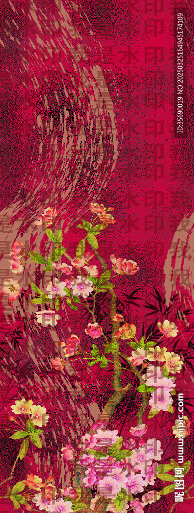 定位花