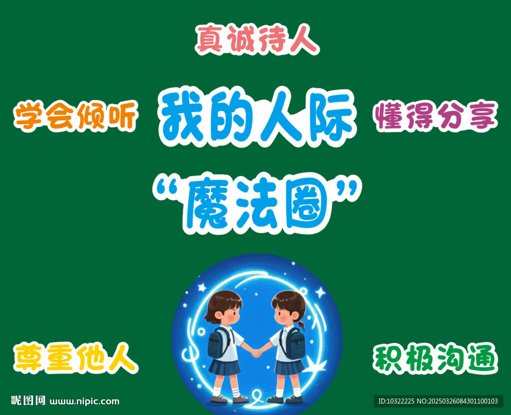 我的人际魔法圈板书