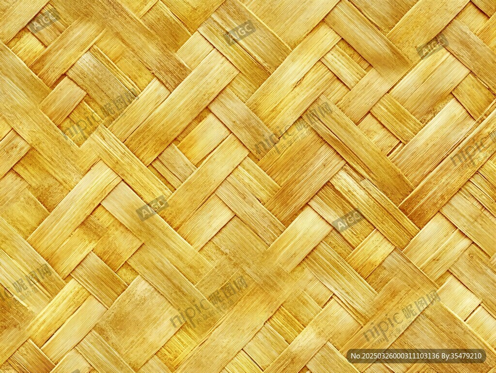 金黄编织纹理图案背景