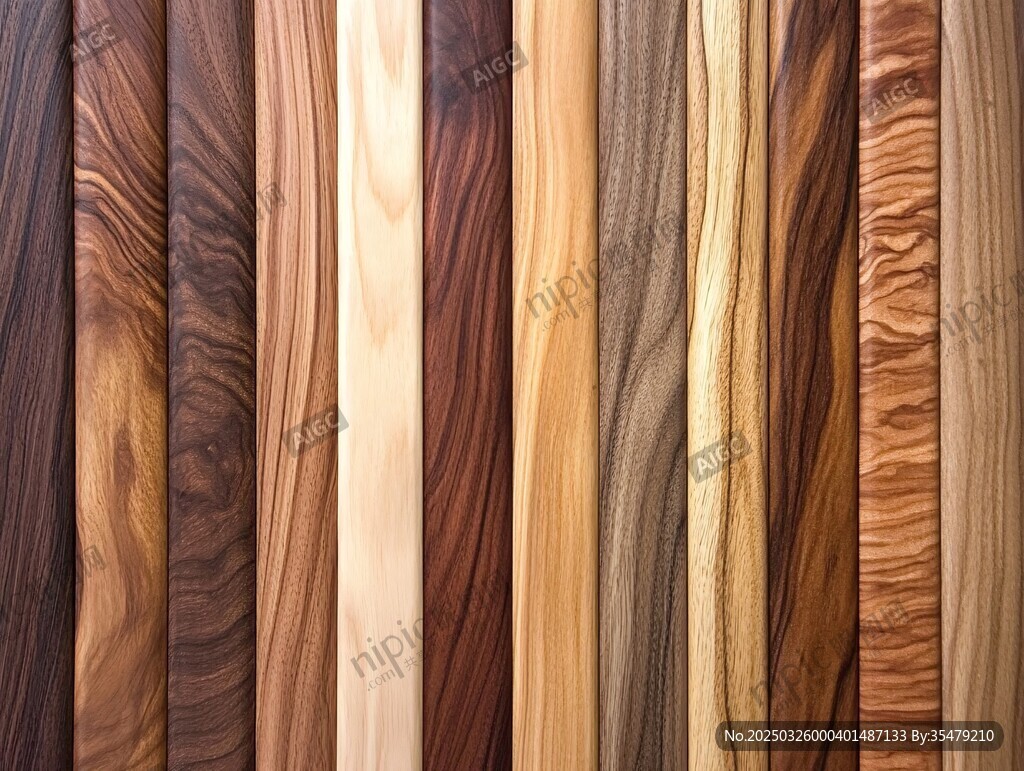 多样木纹展示