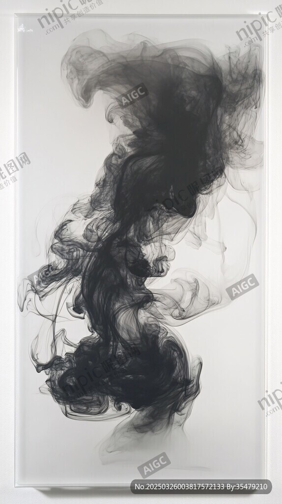 水墨灵动瞬间