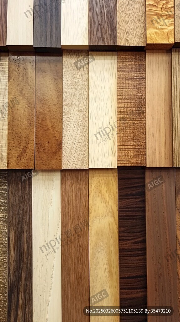 多样木材纹理展示