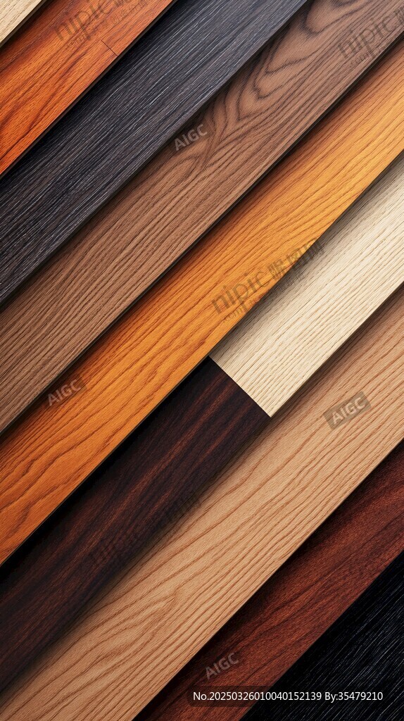 多样木纹板材展示