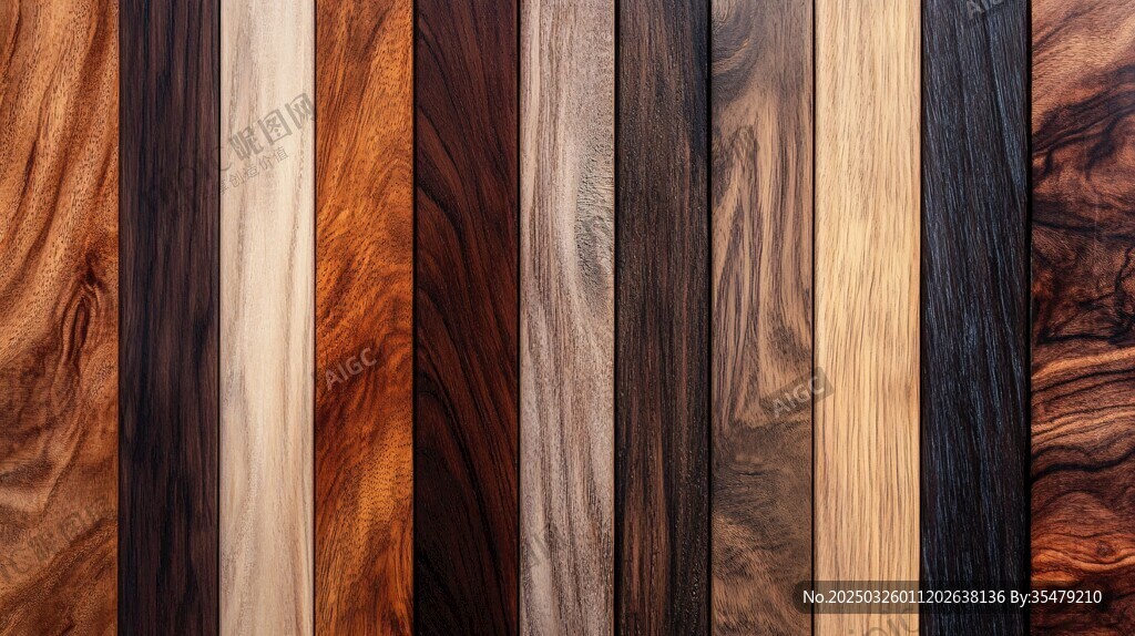 多样木材纹理展示