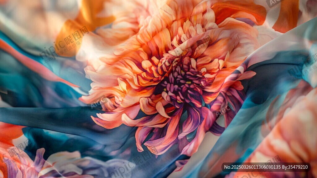 梦幻绚丽菊花艺术影像