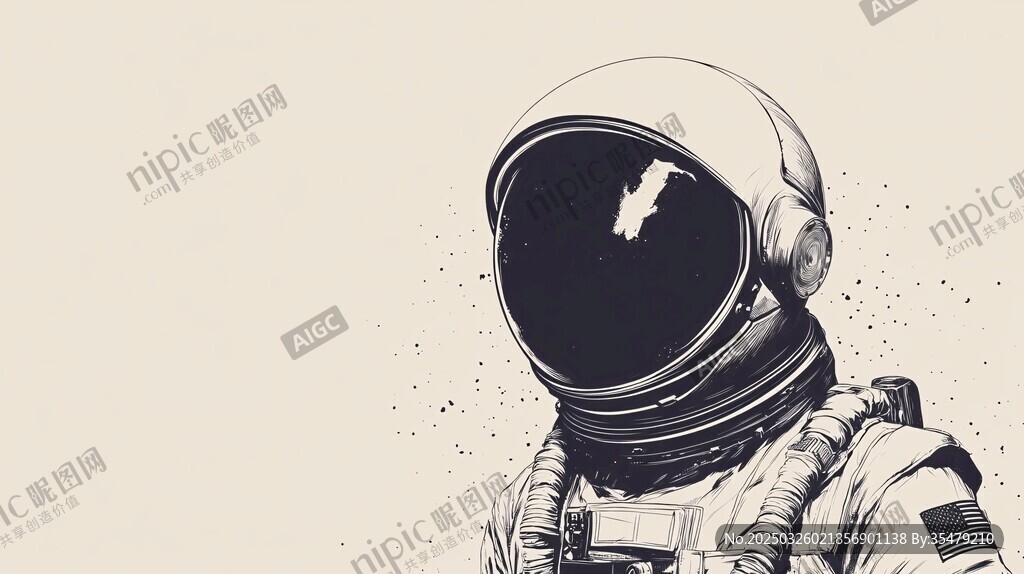 孤独宇航员的太空遐想