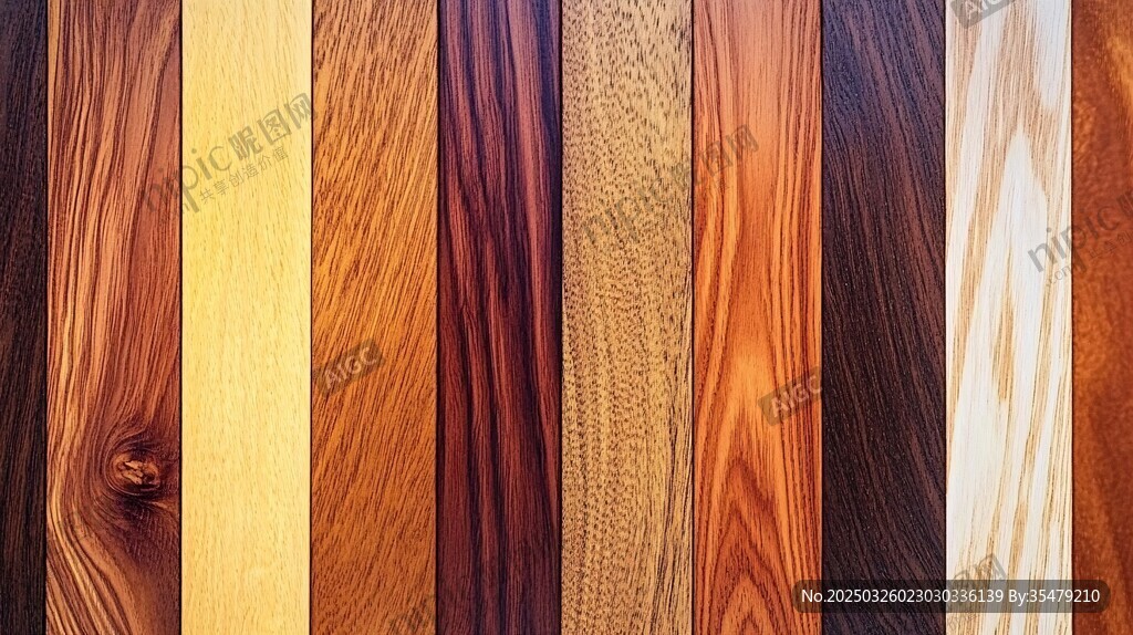 多样木纹展示