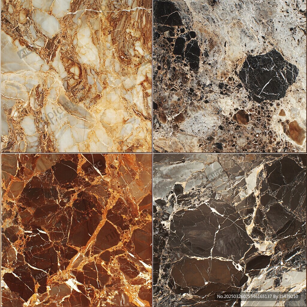 多样大理石纹理精美展示