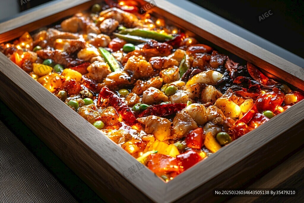 香辣烤鱼拼盘 美味诱人