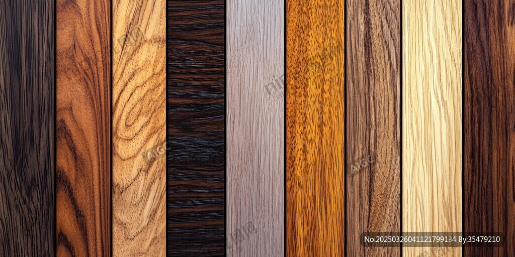 多样木材纹理展示