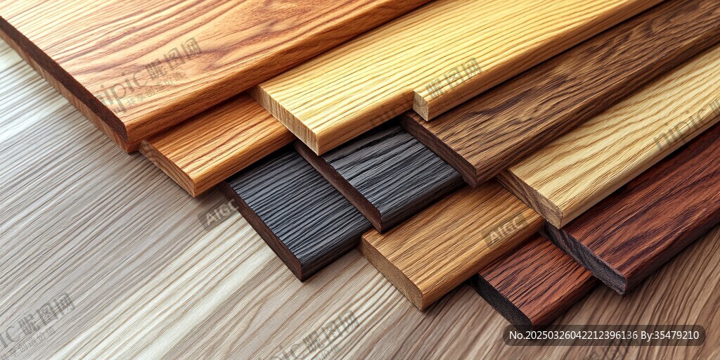 多样实木地板展示