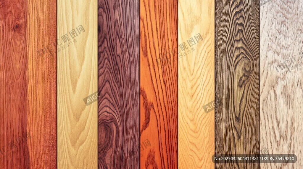 多样木纹展示