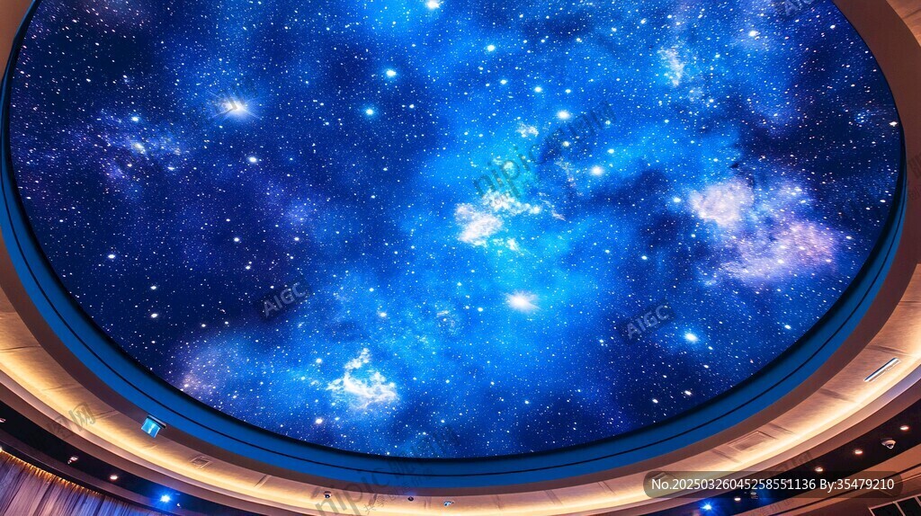 梦幻星空穹顶设计图