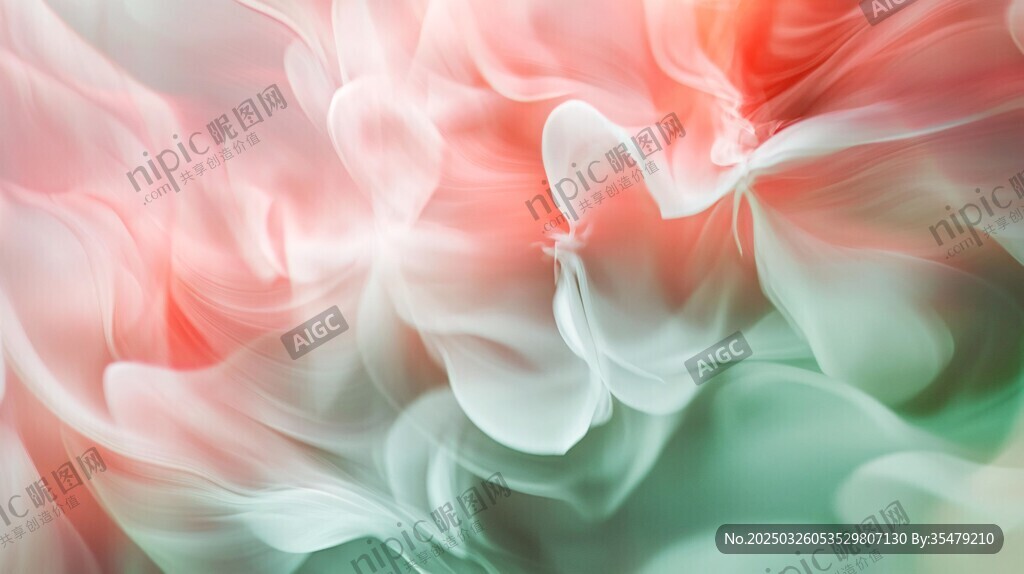 梦幻色彩抽象烟雾纹理