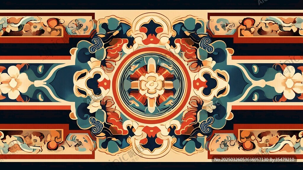 中式传统古典花纹图案