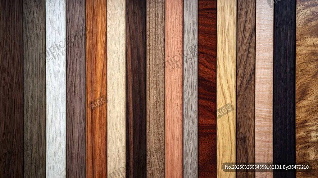 多样木纹板材展示