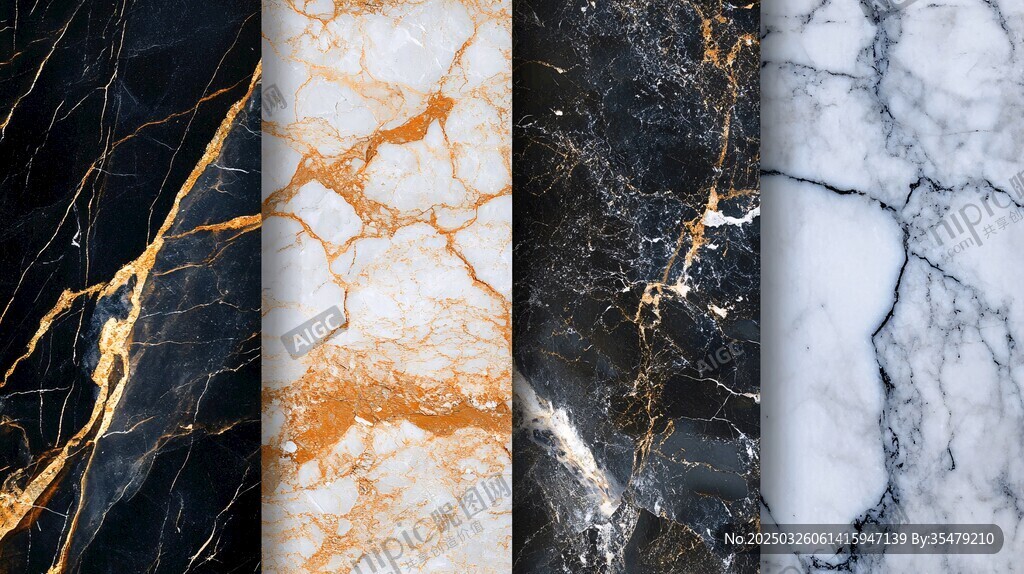 多样大理石纹理展示