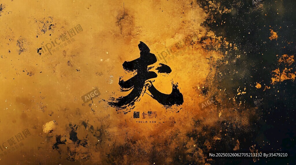 墨韵 夫 字 尽显东方神韵
