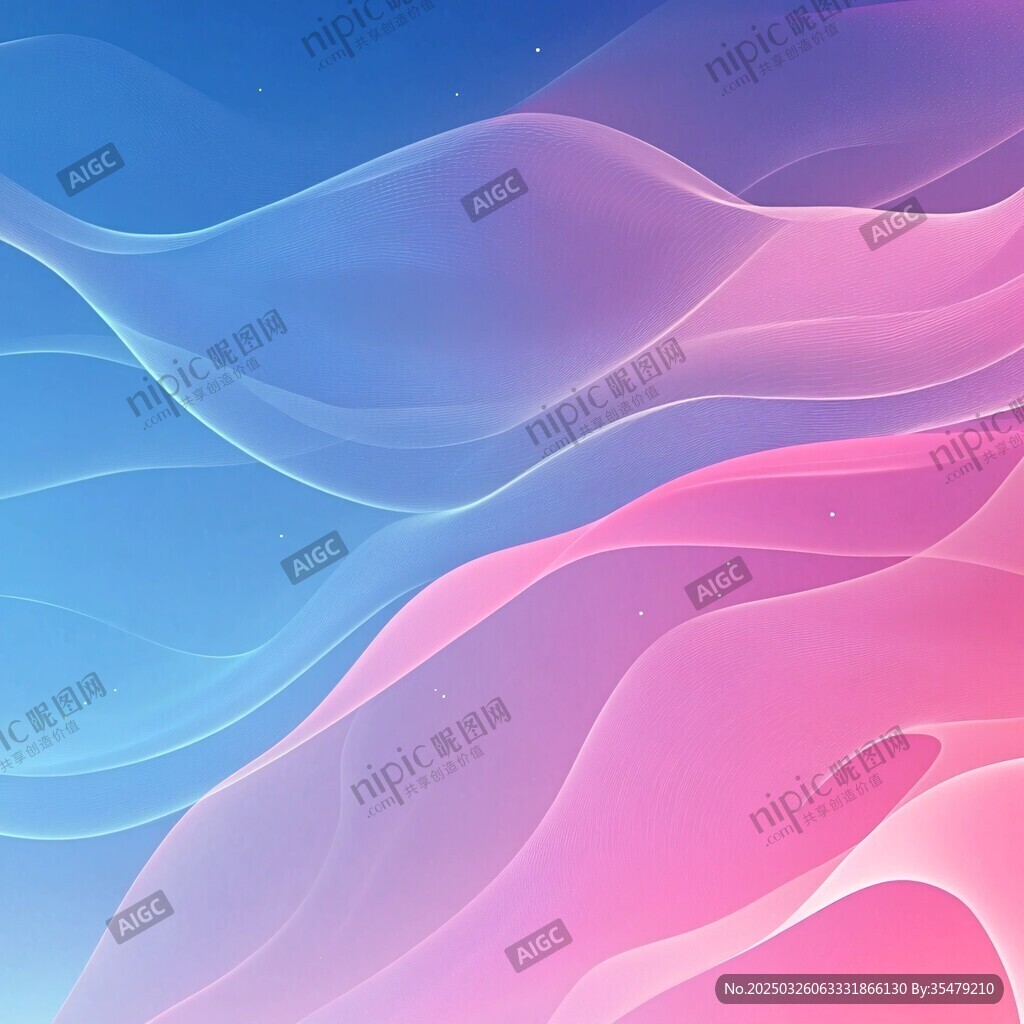 梦幻渐变流体背景图案