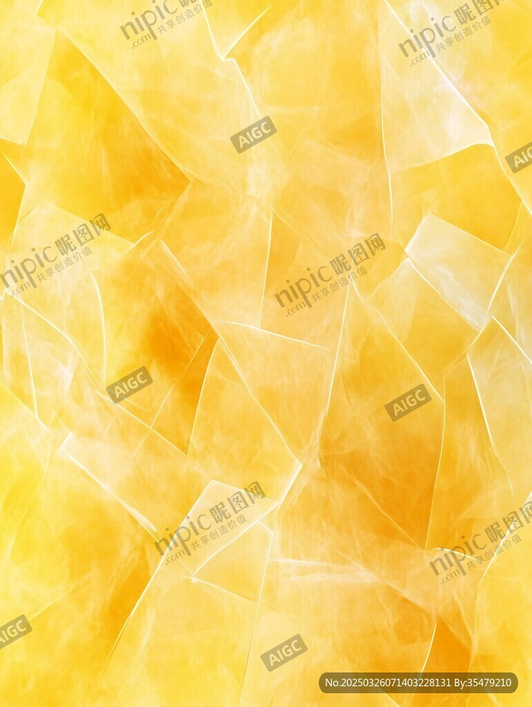 金黄碎晶纹理背景图案