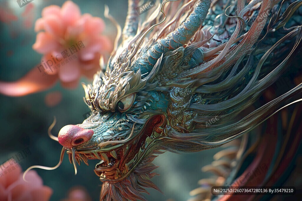 龙首特写 繁花相伴