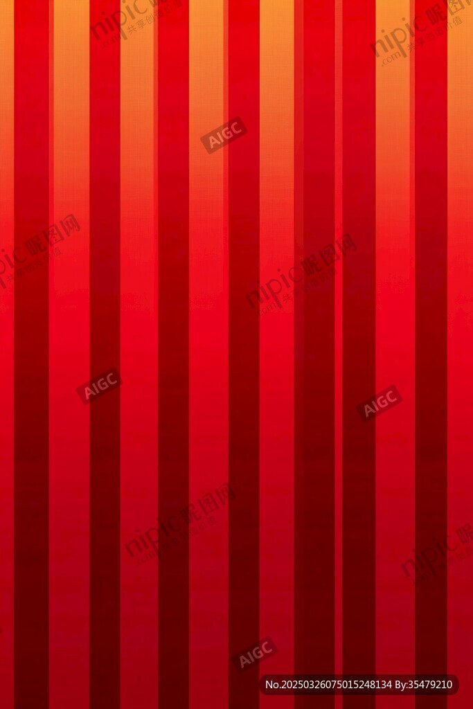 红色竖条纹背景纹理图