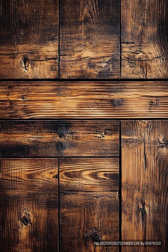 复古木质纹理背景图