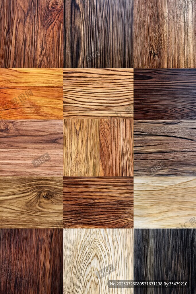多样木纹展示