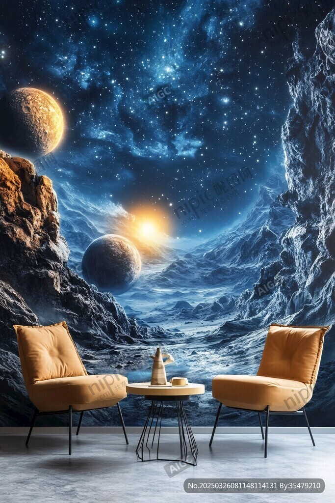 梦幻星际室内场景布置