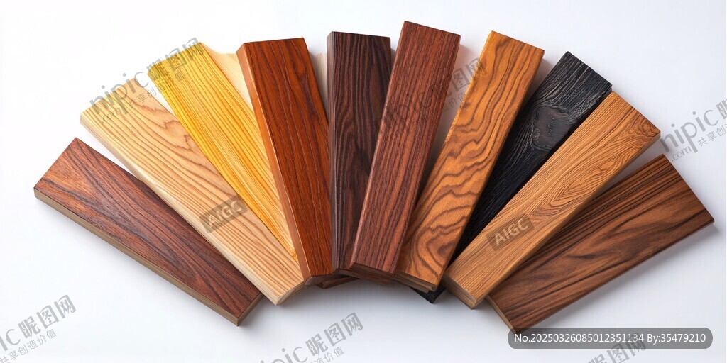 多样木纹板材展示