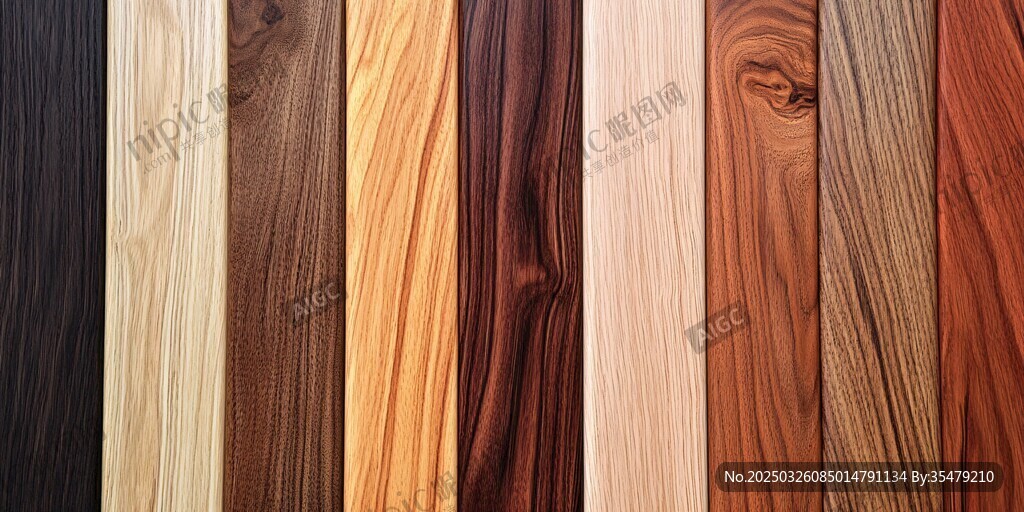 多样木材纹理展示