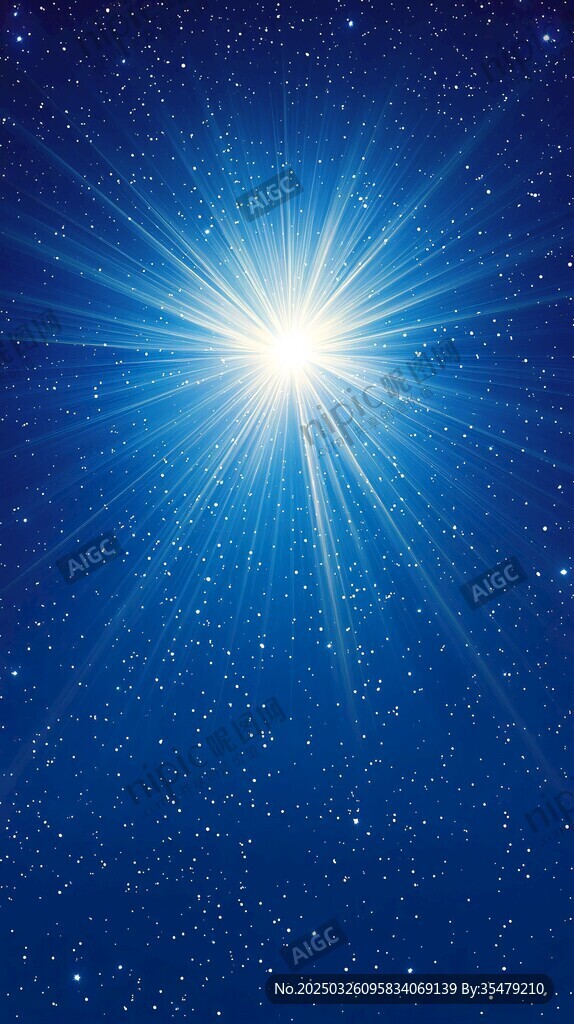 璀璨星空闪耀光芒
