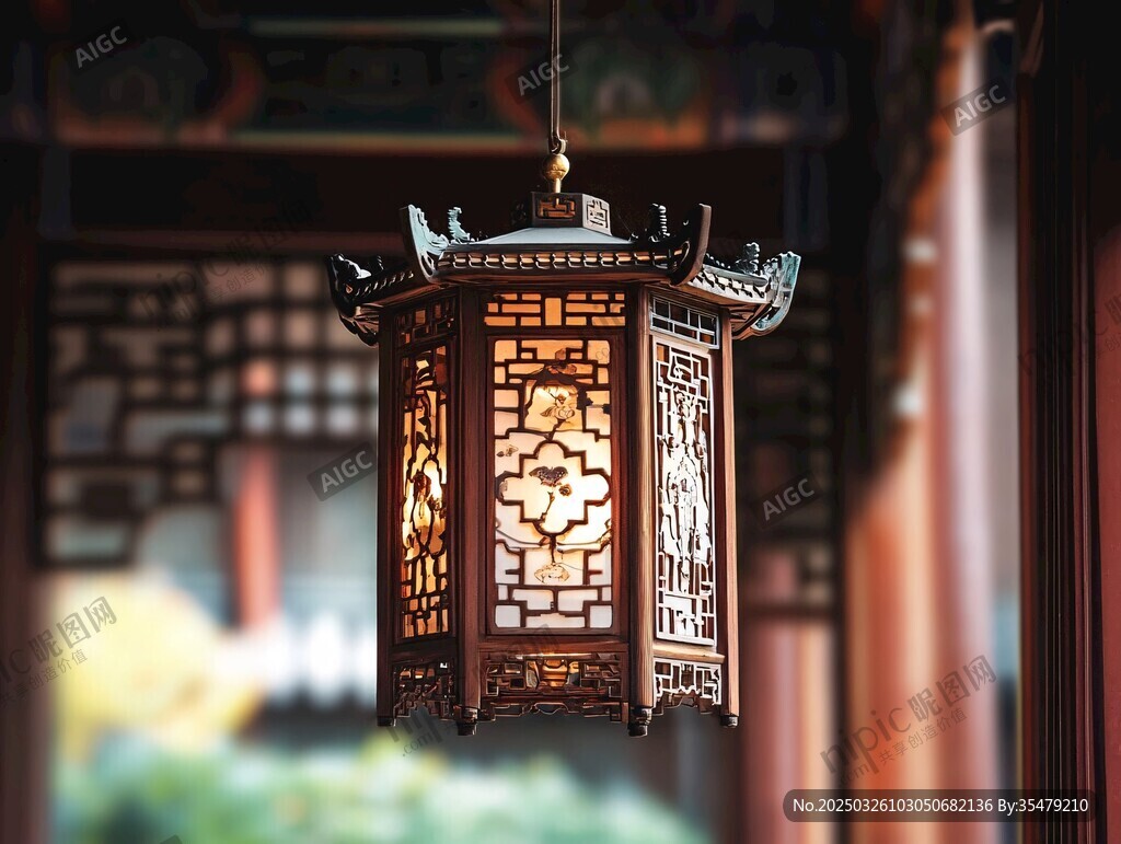 古典中式灯笼 尽显东方韵味