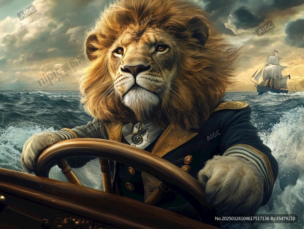 狮子船长掌舵浩瀚海洋