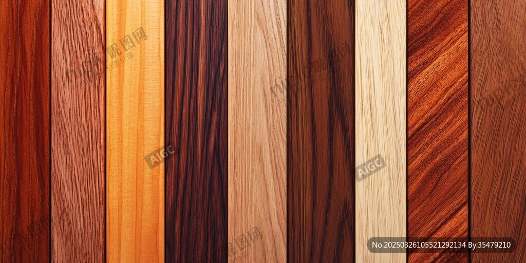 多样木材纹理展示