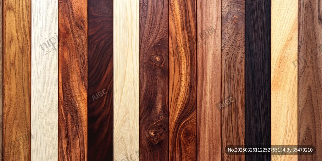 多样木材纹理展示