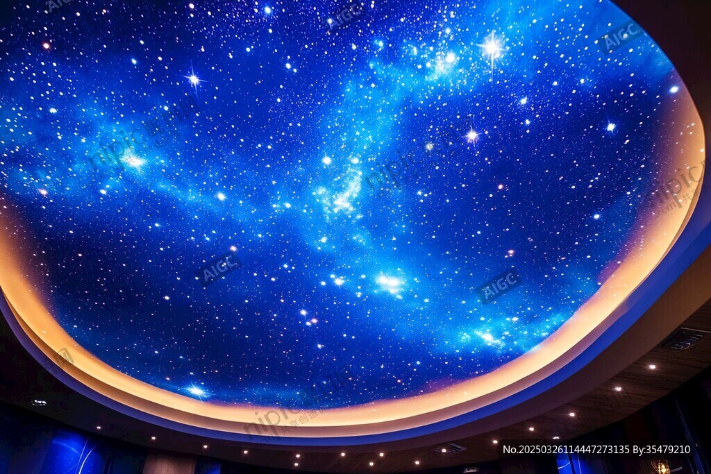 梦幻星空穹顶设计