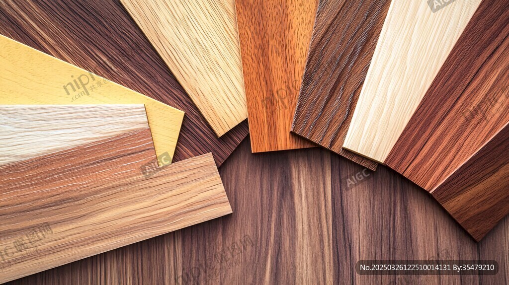 多样木纹板材展示