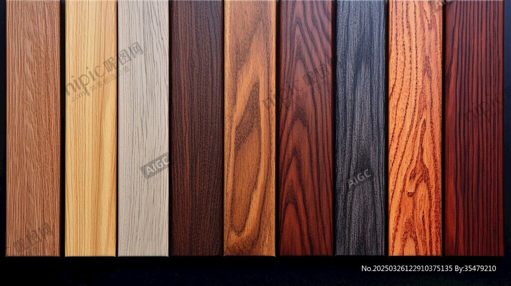 多样木纹板材展示