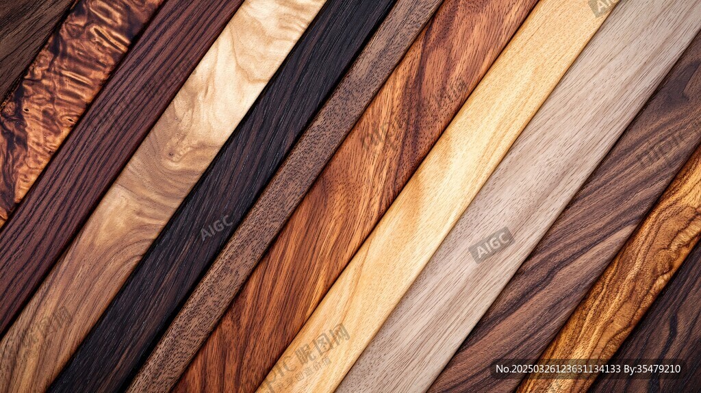 多样木材纹理展示