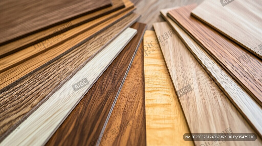 多样木纹板材展示
