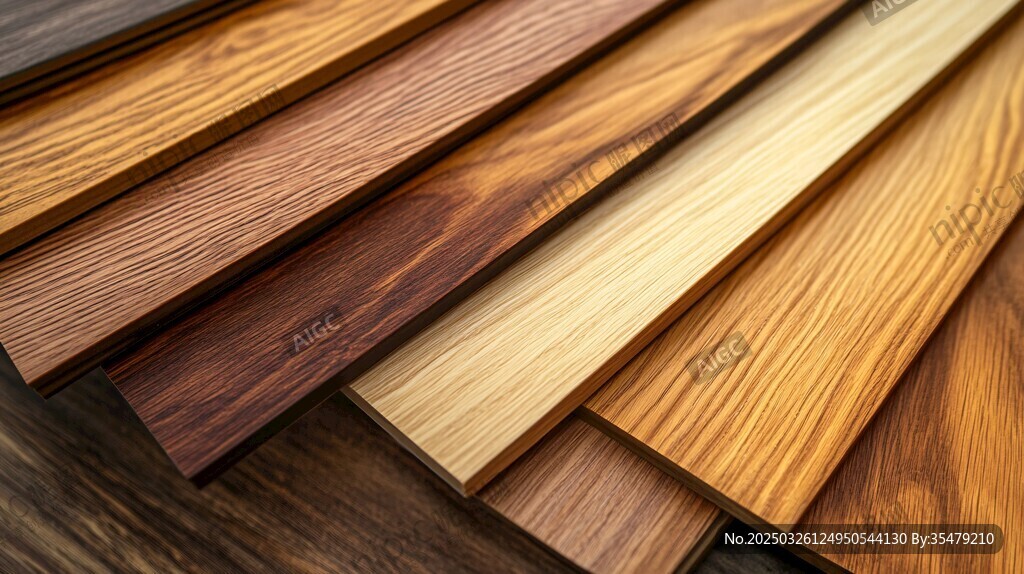 多样实木地板展示