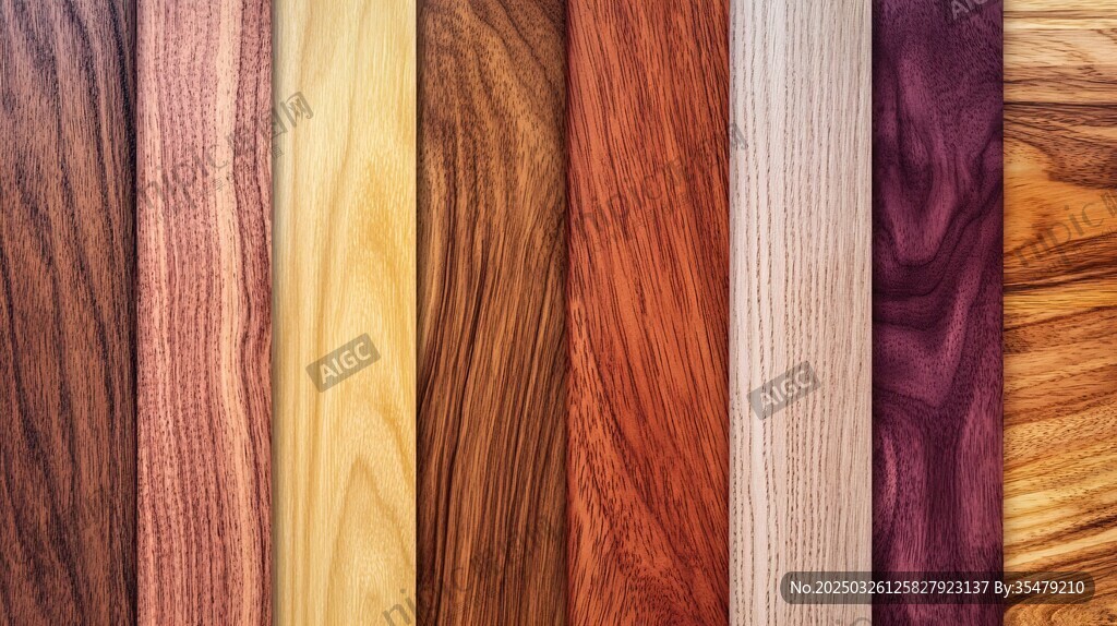 多样木材纹理展示