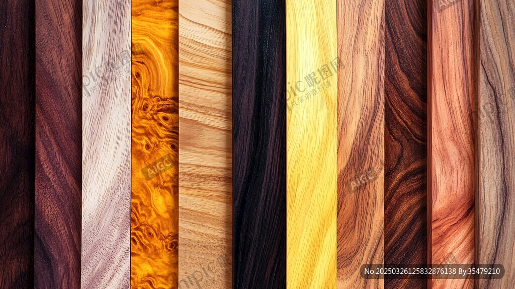 多样木材纹理展示