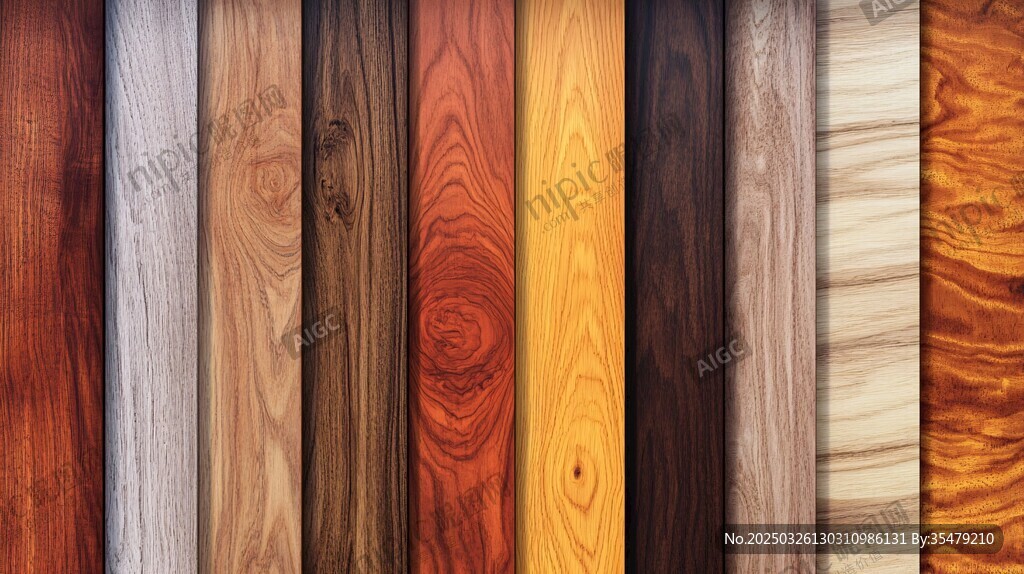 多样木纹展示