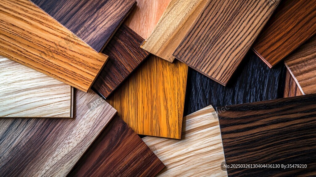 多样木纹板材展示