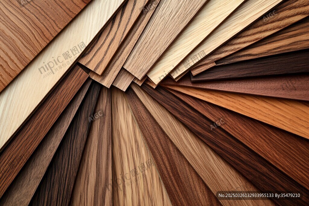 多样木纹板材展示