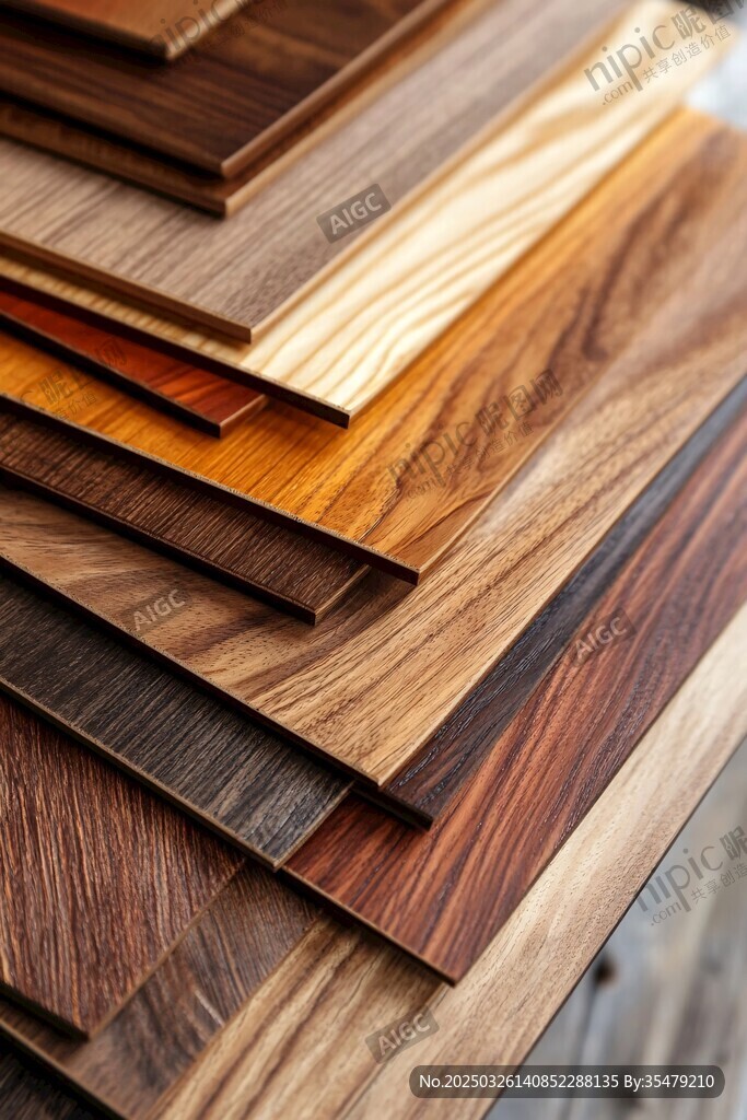 多样木纹板材展示